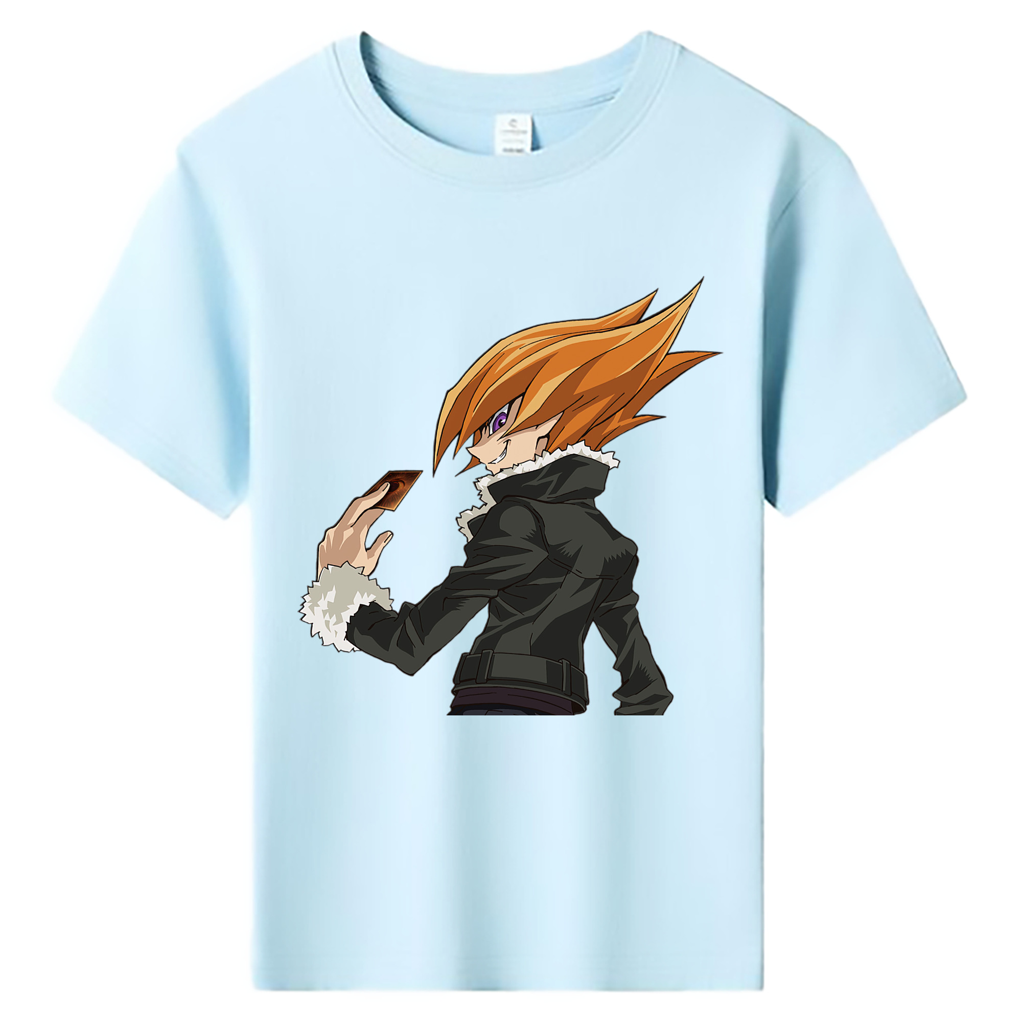 （画像用） 遊☆戯☆王 Yu-Gi-Oh! 綿100％キッズTシャツ（フロントプリント）